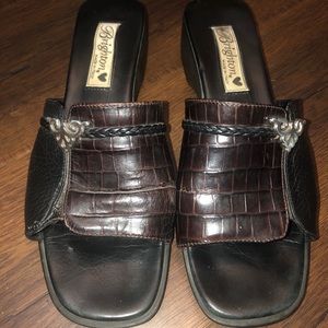 Brighton Leather Mules